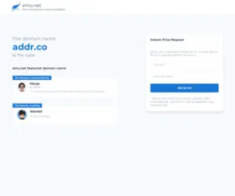 ADDR.co(Url) Screenshot