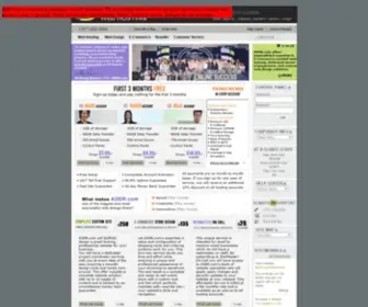 ADDR.com(Web hosting) Screenshot
