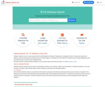 Address-Search.co.uk(UK Business Address Directory) Screenshot