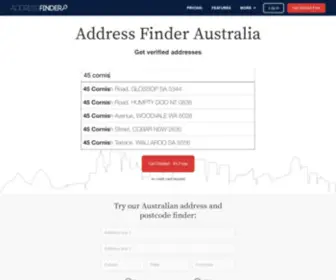 Addressfinder.com.au(Addressfinder) Screenshot