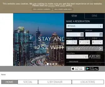 Addresshotels.com(Hotels in Dubai) Screenshot