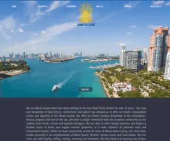 Addressmiami.com(Address Real Estate LLC) Screenshot