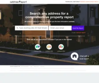 Addressreport.com(Property Reviews) Screenshot