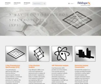 Addspex.com(Elemental & Structure Analysis) Screenshot