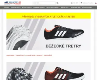 Addsport.cz(Specialista na atletické tretry) Screenshot