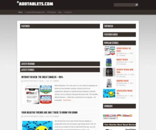 Addtablets.com(InMotion Hosting) Screenshot