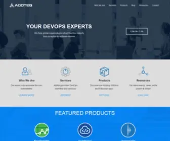 Addteq.com(The Top DevOps Tools & Software Team Products) Screenshot