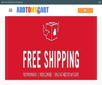 Addtomycart.com(Add To My Cart) Screenshot