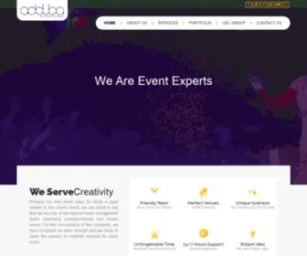 Addubaevents.com(Best Event Management Companies in Dubai and UAE) Screenshot