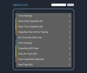 Addwizz.com(Free Indian Classifieds) Screenshot