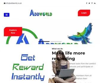 AddWorld.co.uk(Addworld) Screenshot