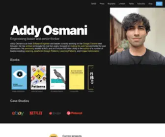 Addyosmani.com(Addy Osmani) Screenshot