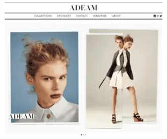 Adeam.com(Shop ADEAM Online) Screenshot