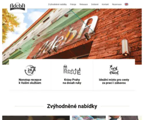 Adeba.cz(Hotel Adeba) Screenshot