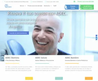 Adec.it(Studio Dentistico e Centro Medico Estetico a Milano) Screenshot