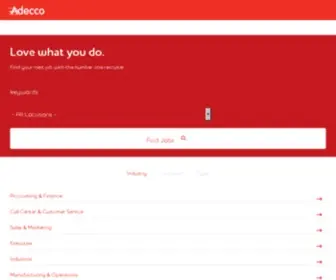 Adecco.co.nz(New Zealand’s Leading Recruitment Agency) Screenshot