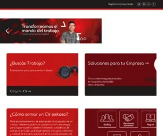 Adecco.com.uy(Better work) Screenshot