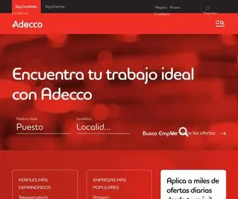 Adecco.es(Empleo y Orientación Laboral) Screenshot