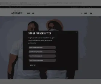 Adedapo.com(ADEDAPO) Screenshot