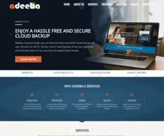 Adeebaeservices.com(Adeeba E) Screenshot