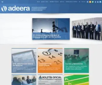 Adeera.com.ar(ADEERA) Screenshot