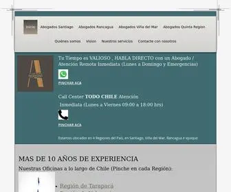 Adefensores.cl(Geupo Abogados Defensores) Screenshot