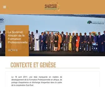 Adefop.com(Alliance Africaine) Screenshot