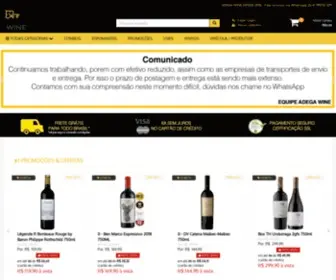 Adegawine.com.br(Adega Wine) Screenshot