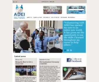 Adei-NGO.org(Action) Screenshot