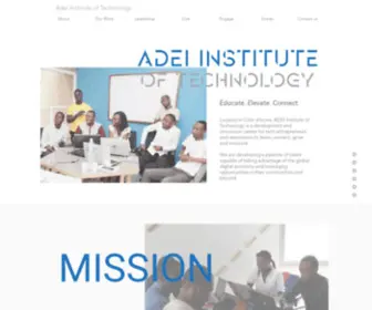 Adeiinstitute.org(Adei Institute of Technology) Screenshot