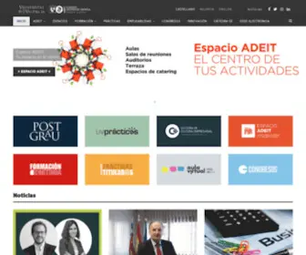 Adeituv.es(Fundación Universidad) Screenshot