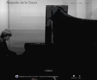 Adelagarza.com(Alejandro de la Garza) Screenshot