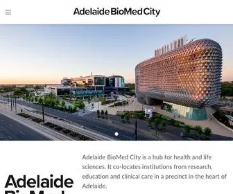 Adelaidebiomedcity.com(Adelaide BioMed City) Screenshot