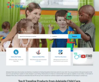 Adelaidechildcare.com(Adelaide Child Care) Screenshot