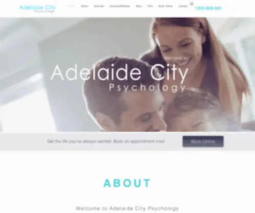 Adelaidecitypsychology.com.au(Adelaide City Psychology) Screenshot