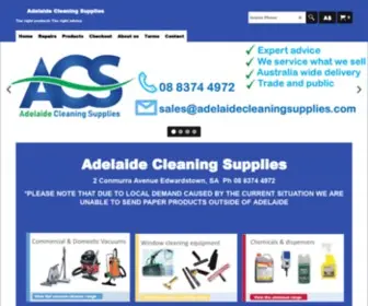 Adelaidecleaningsupplies.com(Adelaide Cleaning Supplies) Screenshot