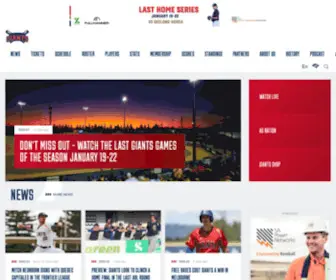 Adelaidegiants.com.au(The Adelaide Giants Baseball Club) Screenshot