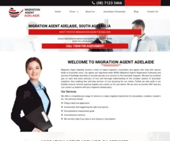 Adelaidemigrationagent.com.au(Migration Agent Adelaide) Screenshot