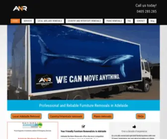 Adelaidenorthernremovals.com.au(Furniture Removals Adelaide) Screenshot