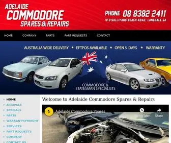 Adelaidespares.com.au(Adelaide Commodore Spares & Repairs) Screenshot