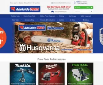 Adelaidetools.com.au(Power Tools Online) Screenshot