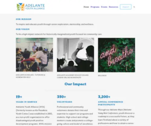 Adelanteya.org(Adelanteya) Screenshot
