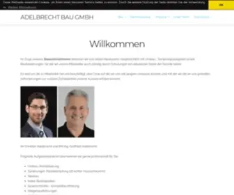Adelbrecht.com(Adelbrecht Bau GmbH) Screenshot