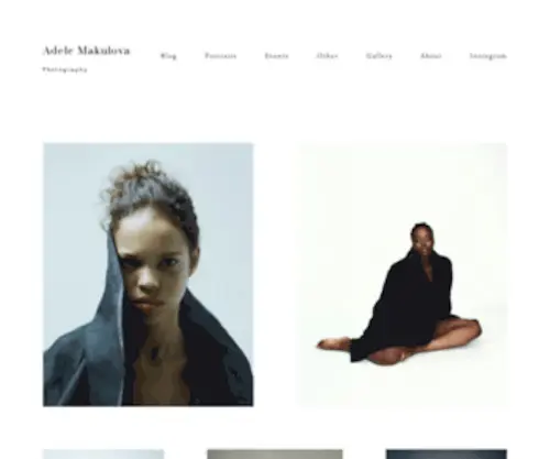 Adelemakulova.com(Adele Makulova) Screenshot