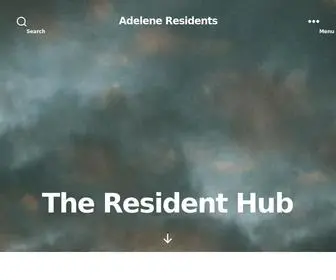 Adeleneresidents.com(Welcome Adelene Residents The Adelene Residents website) Screenshot