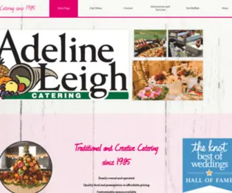 Adelineleighwedding.com(Main Page) Screenshot