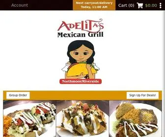 Adelitasmexicanmo.com(Northmoor, MOMenu & Order Online)) Screenshot