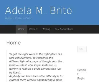 Adeliwrites.com(Writer) Screenshot