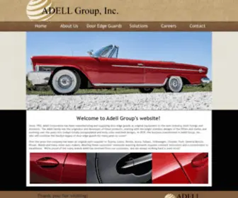 Adellcorporation.com(Adell Group) Screenshot