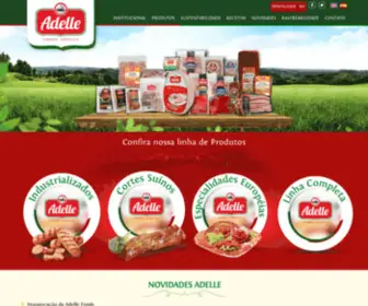 Adellefoods.com.br(Adellefoods) Screenshot